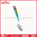 Low price fair quality melamine plastic spoon print logo